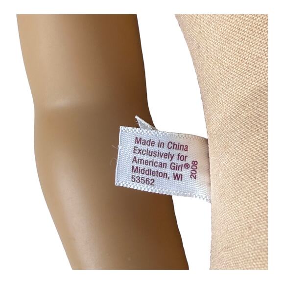 American Girl Of Year Chrissa Doll In Meet Outfit Dress Shoes Panties Book Box - Picture 10 of 12